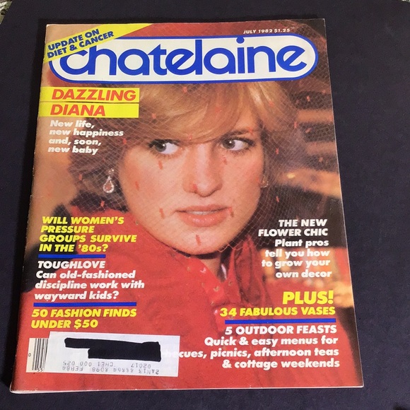 Princess Diana magazines Chatelaine 1982 1984 Macleans 1985 Prince William Time - Picture 2 of 5